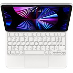 Клавиатура Magic Keyboard для iPad Pro 11 дюймов (3, 4‑го поколения) и iPad Air (4, 5‑го поколения), белый цвет, MJQJ3LL/A