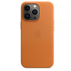 Кожаный чехол MagSafe для iPhone 13 Pro, цвет «золотистая охра»