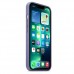 Кожаный чехол MagSafe для iPhone 13 Pro Max, цвет «сиреневая глициния»