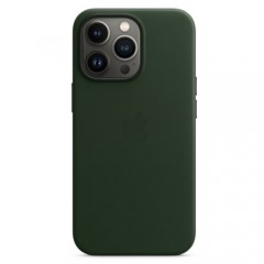 Кожаный чехол MagSafe для iPhone 13 Pro, цвет «зелёная секвойя»