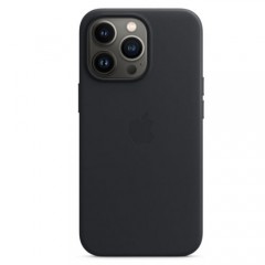 Кожаный чехол MagSafe для iPhone 13 Pro Max, цвет «тёмная ночь»