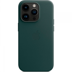 Кожаный чехол MagSafe для iPhone 14 Pro, Green forest, MPPH3ZM/A