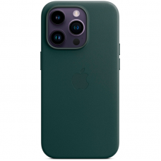 Кожаный чехол MagSafe для iPhone 14 Pro Max, Green forest, MPPN3ZM/A