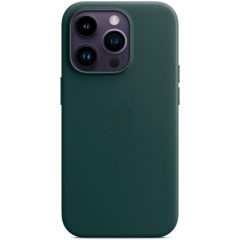 Кожаный чехол MagSafe для iPhone 14 Pro Max, Green forest, MPPN3ZM/A