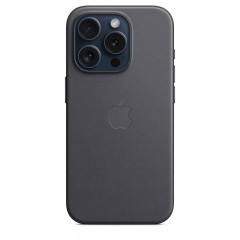 Чехол FineWoven Case MagSafe Black для iPhone 15 Pro Max, MT4V3