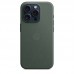 Чехол FineWoven Case MagSafe Evergreen для iPhone 15 Pro Max, MT503