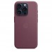 Чехол FineWoven Case MagSafe Mulberry для iPhone 15 Pro Max, MT4X3