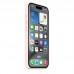 Силиконовый чехол MagSafe для iPhone 15 Pro, Light Pink, MT1F3