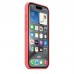 Силиконовый чехол MagSafe для iPhone 15 Pro, Guava, MT1G3