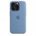 Силиконовый чехол MagSafe для iPhone 15 Pro Max, Winter Blue, MT1Y3