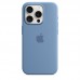 Силиконовый чехол MagSafe для iPhone 15 Pro Max, Winter Blue, MT1Y3