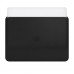 Кожаный чехол для MacBook Pro 16", черный цвет