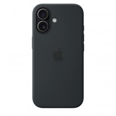 Чехол Apple iPhone 17 Silcon Case, MagSafe, Черный, MGF14 Чехол Apple iPhone 17 Silcon Case, MagSafe, Черный, MGF14