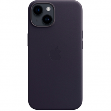 Кожаный чехол MagSafe для iPhone 14, цвет «Чернила», MPP63ZM/A