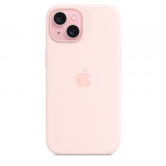 Силиконовый чехол MagSafe для iPhone 15, Light Pink, MT0U3 Силиконовый чехол MagSafe для iPhone 15, Light Pink, MT0U3