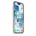 Силиконовый чехол MagSafe для iPhone 15, Light Pink, MT0U3 Силиконовый чехол MagSafe для iPhone 15, Light Pink, MT0U3