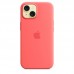 Силиконовый чехол MagSafe для iPhone 15, Guava, MT0V3 Силиконовый чехол MagSafe для iPhone 15, Guava, MT0V3