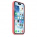 Силиконовый чехол MagSafe для iPhone 15, Guava, MT0V3 Силиконовый чехол MagSafe для iPhone 15, Guava, MT0V3