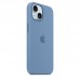 Силиконовый чехол MagSafe для iPhone 15, Winter Blue, MT0Y3 Силиконовый чехол MagSafe для iPhone 15, Winter Blue, MT0Y3