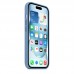 Силиконовый чехол MagSafe для iPhone 15, Winter Blue, MT0Y3 Силиконовый чехол MagSafe для iPhone 15, Winter Blue, MT0Y3