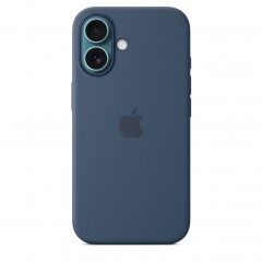 Силиконовый чехол MagSafe для iPhone 16, Дэним, MYY23ZM/A
