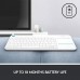 Клавиатура Logitech K400 Plus Wireless Touch TV Keyboard, White Клавиатура Logitech K400 Plus Wireless Touch TV Keyboard, White
