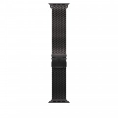 Миланский сетчатый браслет 49 мм, черный цвет, S (для Watch Ultra 2), MXKF3