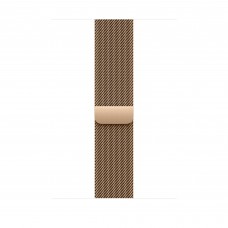 Миланский сетчатый браслет золотого цвета, S/M  (для корпуса 44мм и 46мм), MC7K4