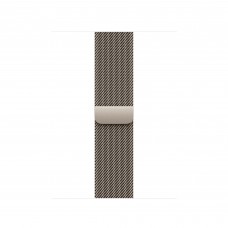 Миланский сетчатый браслет цвета Натуральный титан (для корпуса 42 мм), MXMM3