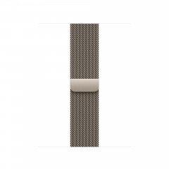 Миланский сетчатый браслет цвета Натуральный титан, S/M (для корпуса 46 мм), MC7J4