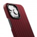 Чехол Pitaka MagEZ Case для iPhone 13 Pro 6.1", красный, кевлар (арамид)