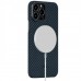 Чехол Pitaka MagEZ Case для iPhone 13 Pro Max, черно-синий, кевлар (арамид)