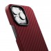 Чехол Pitaka MagEZ Case для iPhone 13 Pro Max, красный, кевлар (арамид)