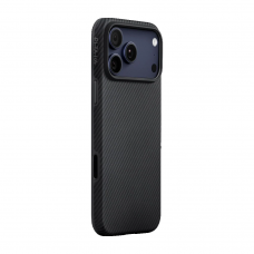 Чехол Pitaka Aramid UltraGuard Case Black-Grey для iPhone 17 Pro, Черный