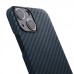 Чехол Pitaka MagEZ Case для iPhone 13, черно-синий, кевлар (арамид)