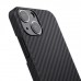 Чехол Pitaka MagEZ Case для iPhone 13, черно-серый, кевлар (арамид)