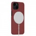 Чехол Pitaka MagEZ Case для iPhone 13, оранжевый, кевлар (арамид)