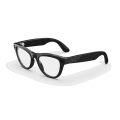 Умные очки Ray-Ban Meta Skyler RW4010, Shiny Black, Lens Clear 