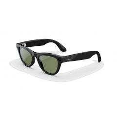 Умные очки Ray-Ban Meta Skyler RW4010, Shiny Black, Lens Green 