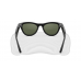 Умные очки Ray-Ban Meta Skyler RW4010, Shiny Black, Lens Green 
