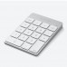 Клавиатура SATECHI Aluminum Slim Rechargeable Bluetooth Keypad, Silver