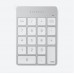 Клавиатура SATECHI Aluminum Slim Rechargeable Bluetooth Keypad, Silver