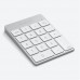 Клавиатура SATECHI Aluminum Slim Rechargeable Bluetooth Keypad, Silver