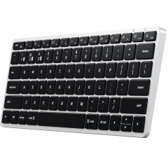 Клавиатура беспроводная SATECHI Slim X1 Bluetooth Backlit Keyboard, Silver, ST-BTSX1S-RU