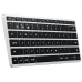 Клавиатура беспроводная SATECHI Slim X1 Bluetooth Backlit Keyboard, Silver, ST-BTSX1S-RU