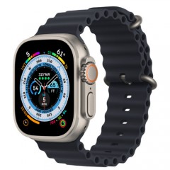 Watch Ultra GPS + Cellular, 49мм, корпус из титана, ремешок Ocean цвета "Темная ночь"