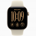 Apple Watch Series 12 GPS, 42mm Светлое золото и спортивный ремешок "Песок" - S/M, MJED4