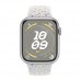 Watch Series 9 GPS 41 мм Корпус из алюминия серебристого цвета, спортивный ремешок Nike Pure Platinum S/M 