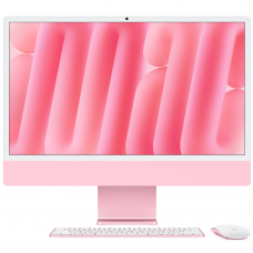 iMac 24, чип M4, 10C/10C 16/256 ГБ, Розовый, MWV43