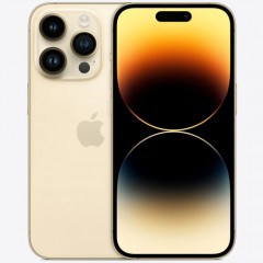 iPhone 14 Pro, 256 ГБ, Gold (Золотой), 1 SIM + E-SIM, Гарантия 12 месяцев